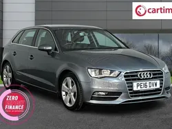 Grey Used 2016 Audi A3 Sportback Sport Hatchback | £9,990 (Good price)