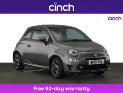 Grey Used 2019 Fiat 500 S Hatchback | £8,299 (A bit pricey)