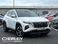 White Used 2021 Hyundai Tucson Ultimate SUV | £22,901 (Fair price)