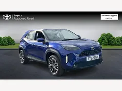Blue Used 2022 Toyota Yaris Hybrid Hatchback | £22,583