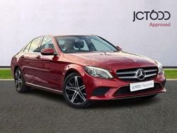Red Used 2020 Mercedes C220 Sport Edition Sedan | £17,291 (Good price)
