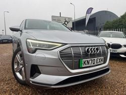 Silver Used 2020 Audi e-tron Advanced SUV | £15,850 (Good price)