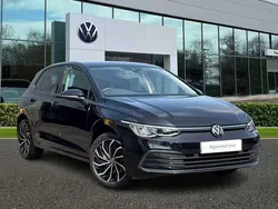 Black Used 2022 VW Golf VIII Life Hatchback | £17,691 (Fair price)