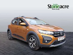 Orange Used 2022 Dacia Sandero Prestige Hatchback | £13,895 (Fair price)