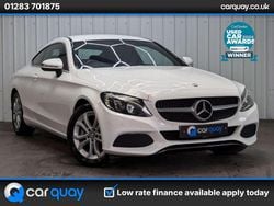 White Used 2016 Mercedes C220 Coupe | £12,995 (Fair price)
