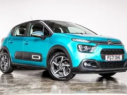 Blue Used 2021 Citroën C3 PureTech Hatchback | £8,500 (Fair price)