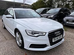 White Used 2014 Audi A6 S-Line Estate | £6,995