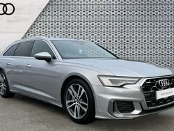 Silver Used 2024 Audi A6 S-Line Estate | £34,815 (Fair price)