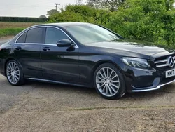 Black Used 2017 Mercedes C250 AMG Line Premium Plus Sedan | £14,490 (Fair price)