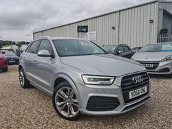 Silver Used 2017 Audi Q3 S-line plus SUV | £8,595 (Fair price)