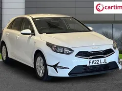 White Used 2022 Kia Ceed 2 Hatchback | £12,750 (Fair price)