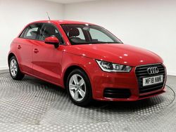 Red Used 2018 Audi A1 Sportback Design Hatchback | £9,295 (Good price)
