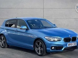 Blue Used 2019 BMW 118 Sport Line Hatchback | £15,000 (Fair price)