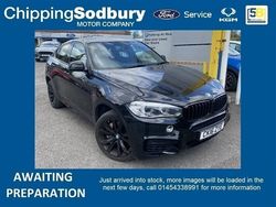 Black sapphire Used 2016 BMW X6 M Sport SUV | £27,975