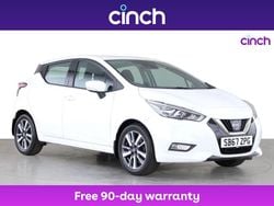 White Used 2017 Nissan Micra Acenta Hatchback | £8,299 (Fair price)