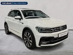 White Used 2020 VW Tiguan SEL SUV | £23,499 (Expensive)