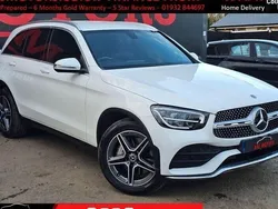 White Used 2019 Mercedes GLC220 AMG line Estate | £23,500 (Super price)