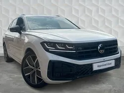 White Used 2025 VW Touareg Black Edition SUV | £60,750 (Expensive)