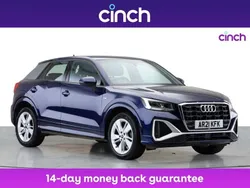 Blue Used 2021 Audi Q2 S-Line SUV | £20,549 (Fair price)