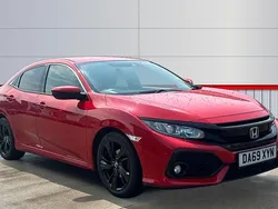 Red Used 2019 Honda Civic SR Hatchback | £12,663 (Fair price)