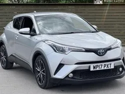 Silver Used 2017 Toyota C-HR SUV | £13,600 (Fair price)