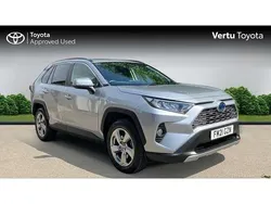 Silver Used 2021 Toyota RAV4 Hybrid Design SUV | £24,072 (Good price)