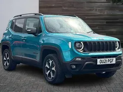 Blue Used 2021 Jeep Renegade Trailhawk SUV | £18,350 (Fair price)