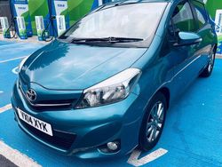 Blue Used 2014 Toyota Yaris Plus Hatchback | £4,695 (Fair price)