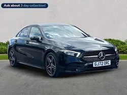 Black Used 2022 Mercedes A200 Executive Sedan | £21,249 (Fair price)