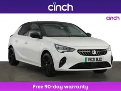 White Used 2021 Vauxhall Corsa-e Elite Hatchback | £10,899 (Fair price)