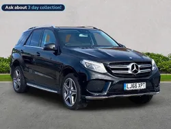 Black Used 2016 Mercedes GLE250 AMG Line Premium | £18,482 (Fair price)