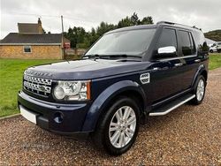 Blue Used 2012 Land Rover Discovery 4 SUV | £9,995 (A bit pricey)