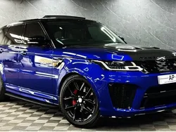 Blue Used 2019 Land Rover Range Rover Sport SVR SUV | £45,890 (Good price)