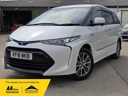 White Used 2018 Toyota Estima Hybrid | £19,995