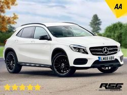 White Used 2018 Mercedes GLA200 AMG line SUV | £13,495 (Fair price)