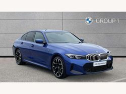 Blue Used 2025 BMW 330e M Sport Sedan | £35,790 (Good price)