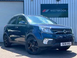 Blue Used 2018 Ssangyong Korando Estate | £7,990 (A bit pricey)