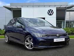 Blue Used 2022 VW Golf VIII R-line Hatchback | £19,944 (A bit pricey)