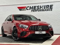 Red Used 2021 Mercedes E53 AMG Edition Sedan | £38,990 (Expensive)