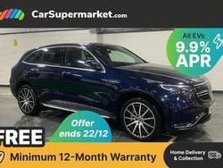 Blue Used 2021 Mercedes EQC400 AMG line SUV | £21,197 (Good price)