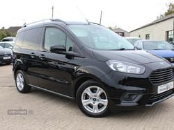 Black Used 2020 Ford Tourneo Courier Zetec MPV | £13,990 (Expensive)