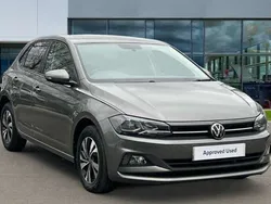 Limestone grey metallic Used 2021 VW Polo Match Hatchback | £16,505 (Fair price)