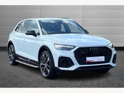 White Used 2021 Audi Q5 Advanced SUV | £44,995 (Expensive)