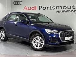 Blue Used 2022 Audi Q3 Design SUV | £24,990 (Expensive)