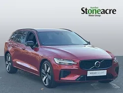 Red Used 2024 Volvo V60 Plus Estate | £42,750