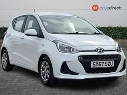 Metallic paint Used 2017 Hyundai i10 SE Hatchback | £6,353 (Fair price)