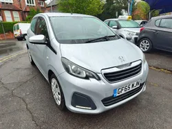 Silver Used 2015 Peugeot 108 Active Hatchback | £3,495 (Good price)