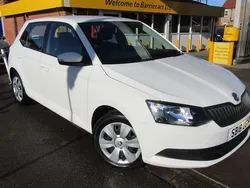 White Used 2018 Skoda Fabia Hatchback | £9,695 (Fair price)