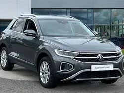 Indium grey metallic Used 2024 VW T-Roc Style SUV | £25,573 (Fair price)