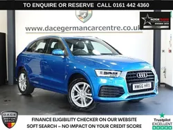 Blue Used 2016 Audi Q3 S-Line SUV | £13,489 (Fair price)